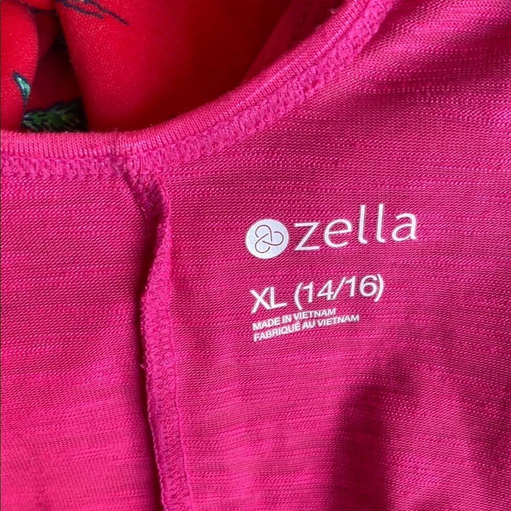 Zella Hot Pink Short Sleeve Tee - Picture 8 of 10